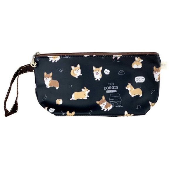 Waterproof Corgi Dumpling Cosmetic Makeup Bag - Picture 4 of 14